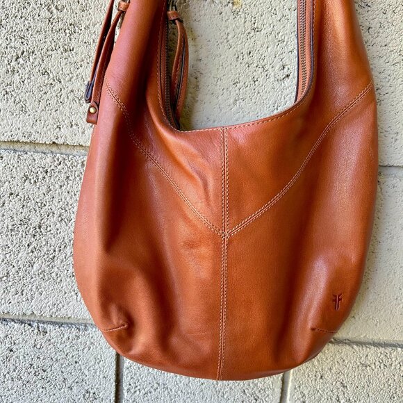 Frye Handbags - NWOT Frye Gina leather hobo, brown